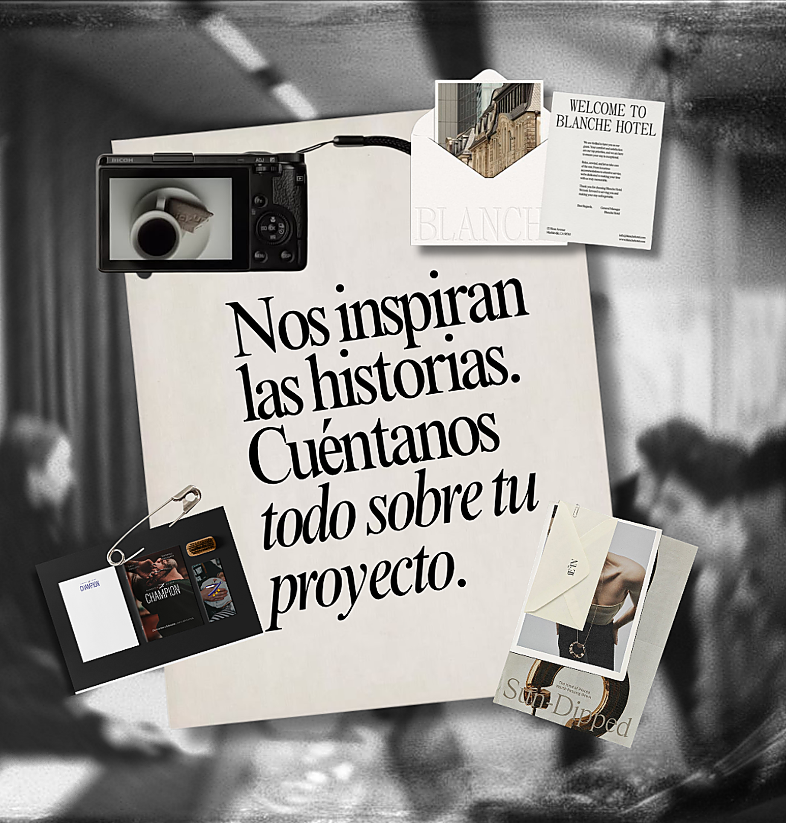 Nos inspiran las historias. Cuéntanos todo sobre tu proyecto.