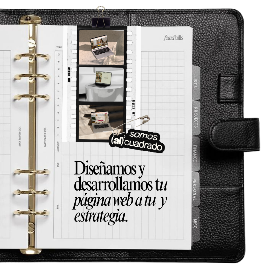 Agenda de AL² — diseñamos y desarrollamos tu página web a tu estrategia