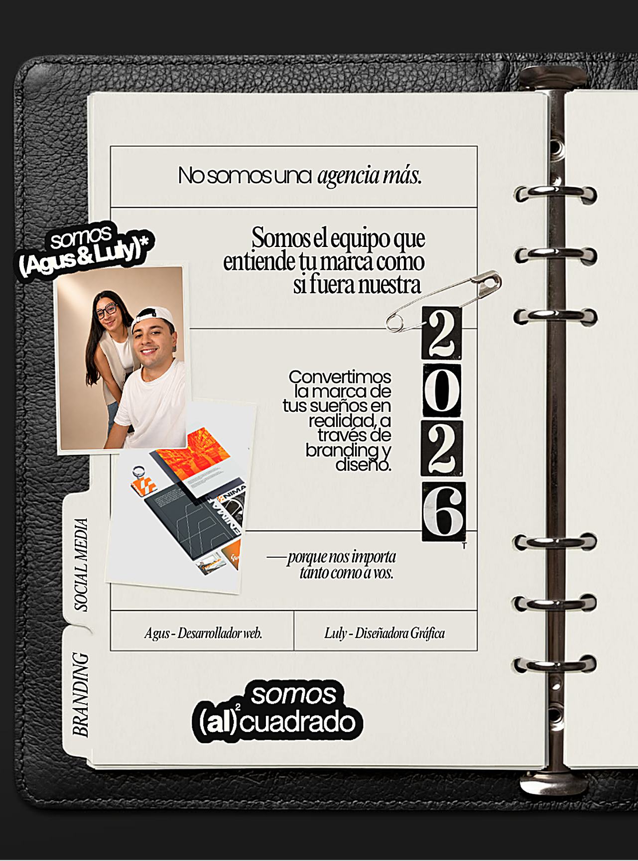 Agenda de AL² — no somos una agencia más, somos el equipo que entiende tu marca como si fuera nuestra